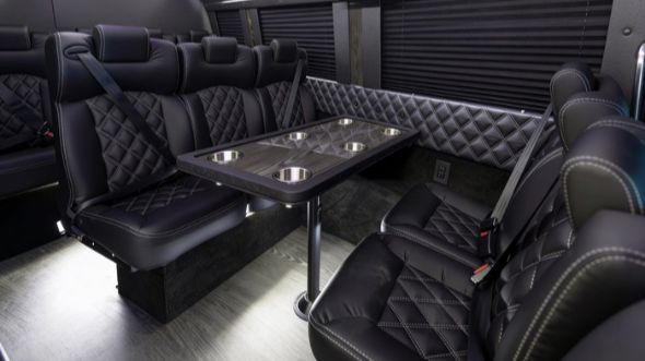 miramar 10 passenger sprinter van interior