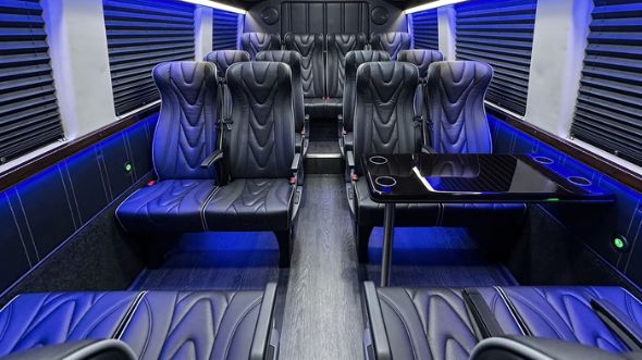 miramar 20 passenger sprinter van interior