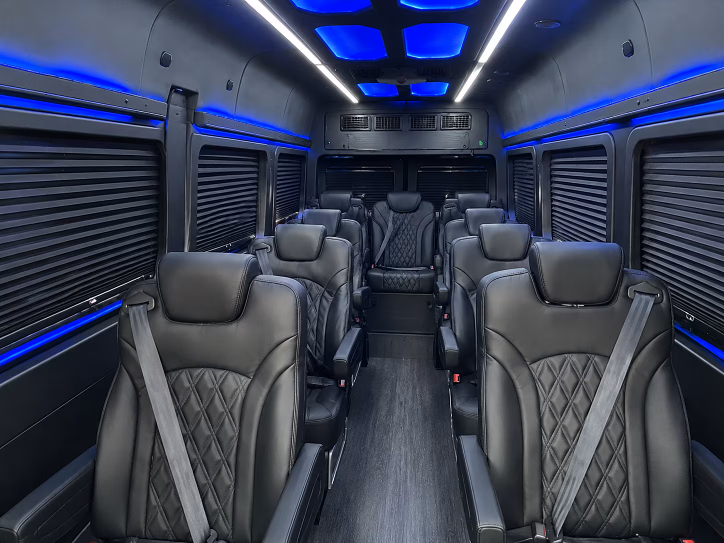 miramar 10 passenger sprinter van inside