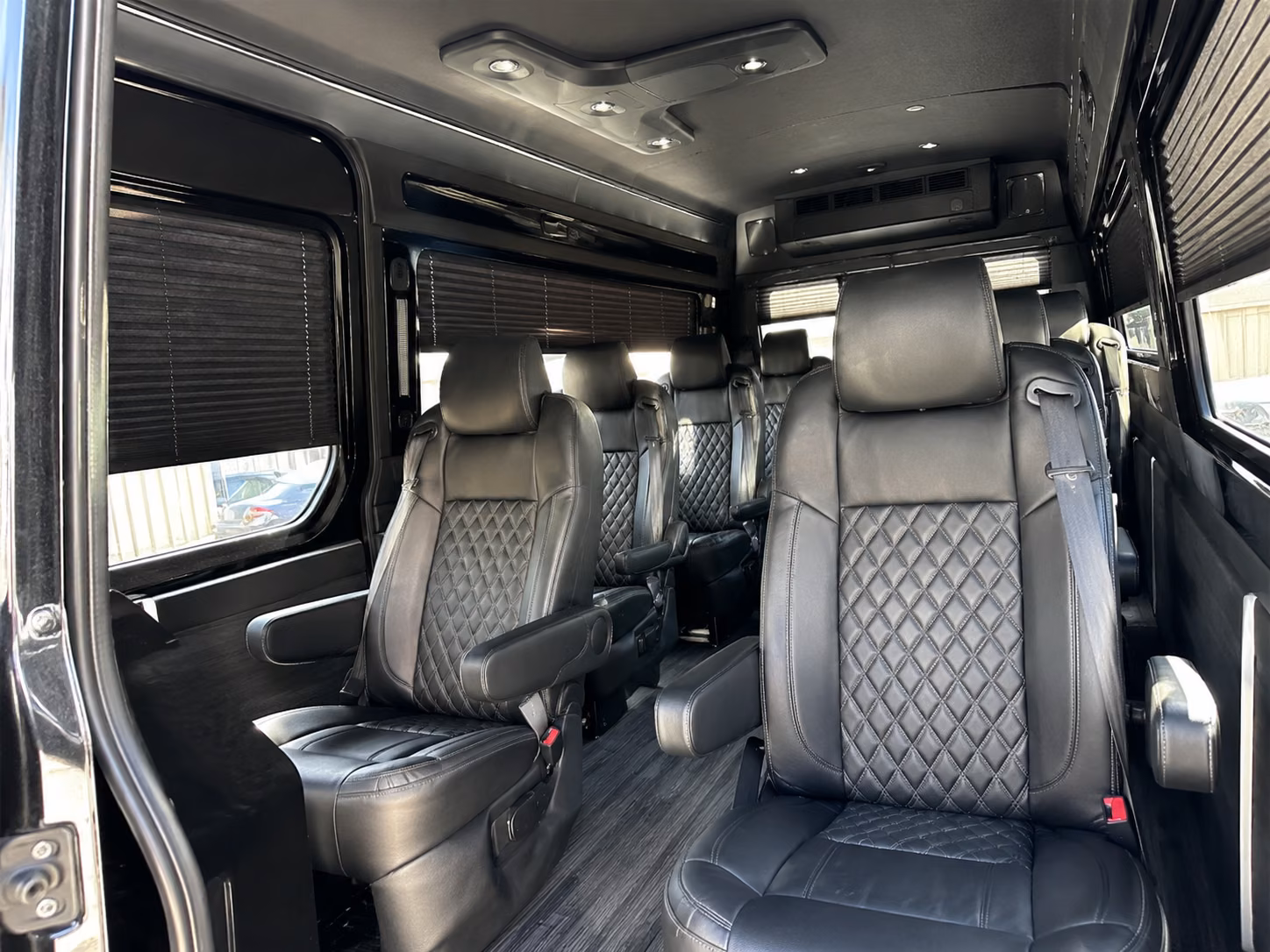 miramar 10 passenger sprinter van interior