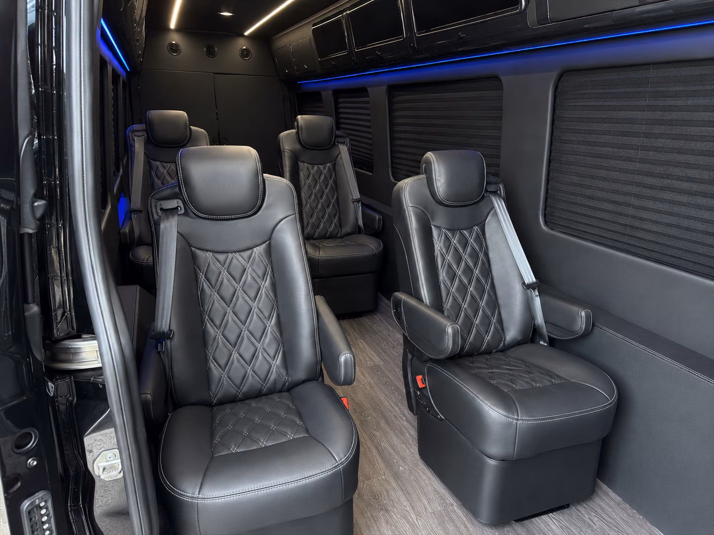 miramar 12 passenger sprinter van inside