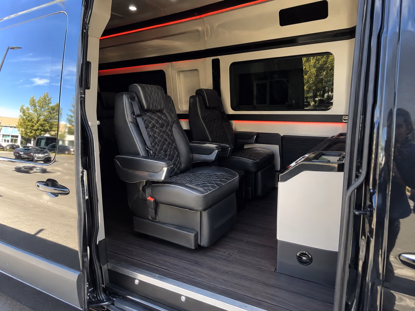 miramar 12 passenger sprinter van interior