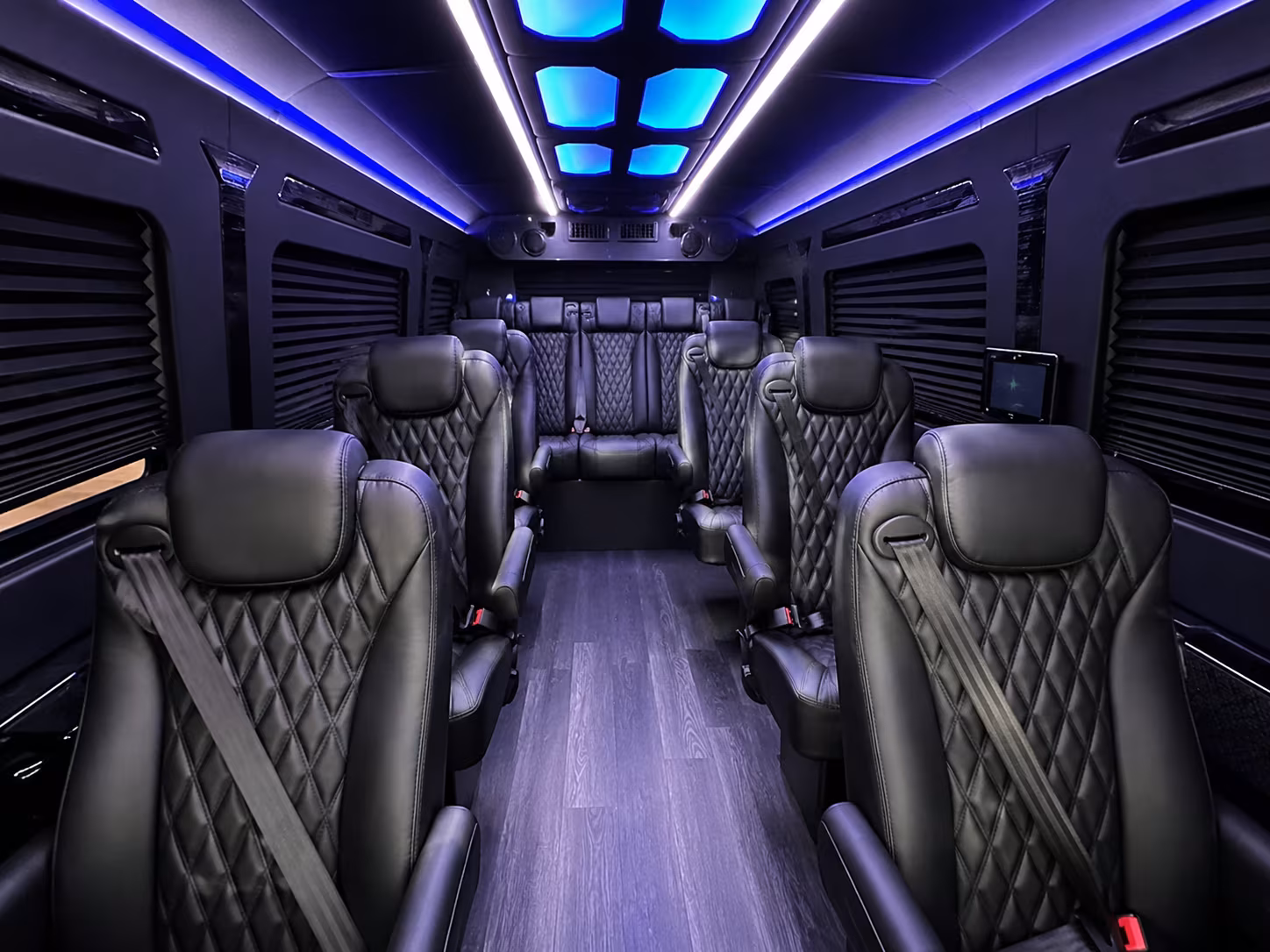 miramar 20 passenger sprinter van inside