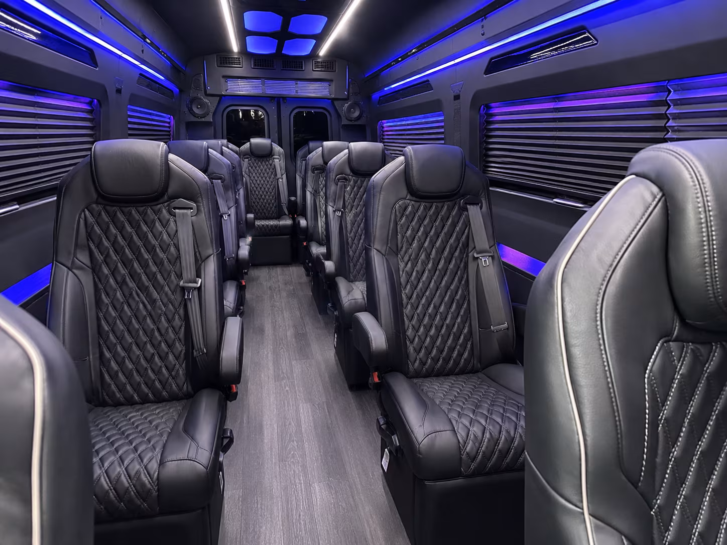 miramar 8 passenger sprinter van inside