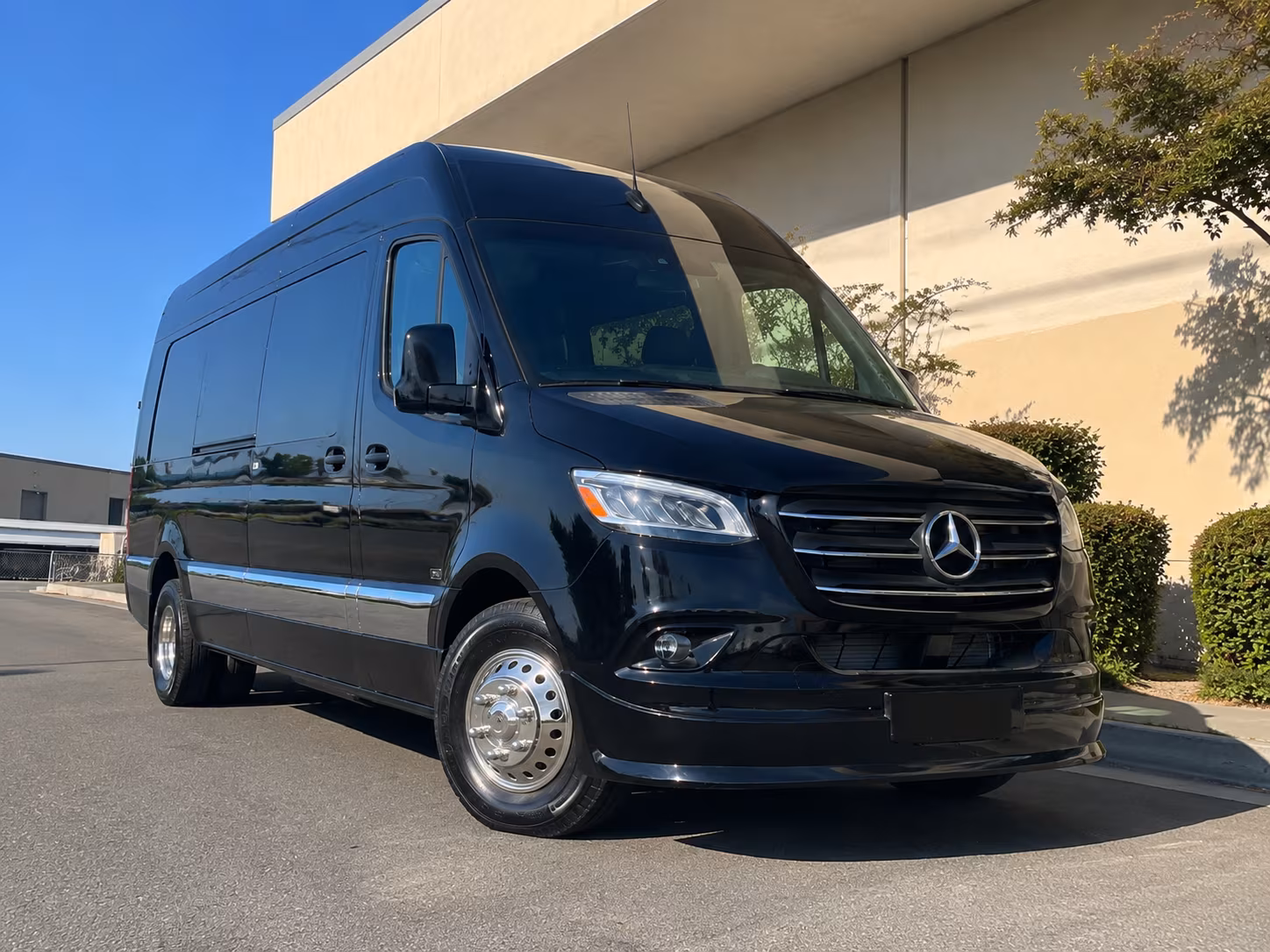 parent coordinated sprinter van bookings with set pickup and return times in miramar