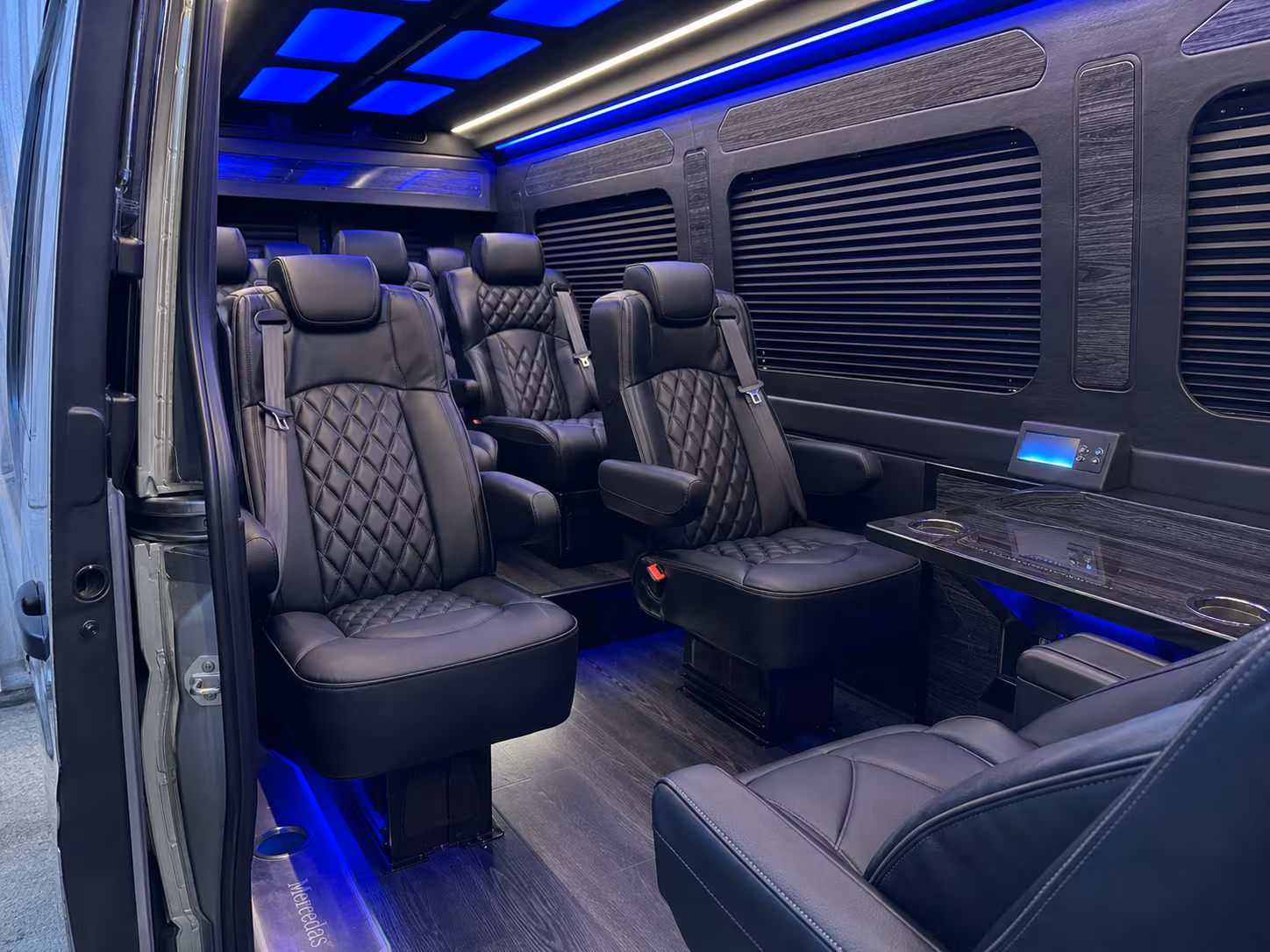 sprinter van transportation for groups and events across miramar