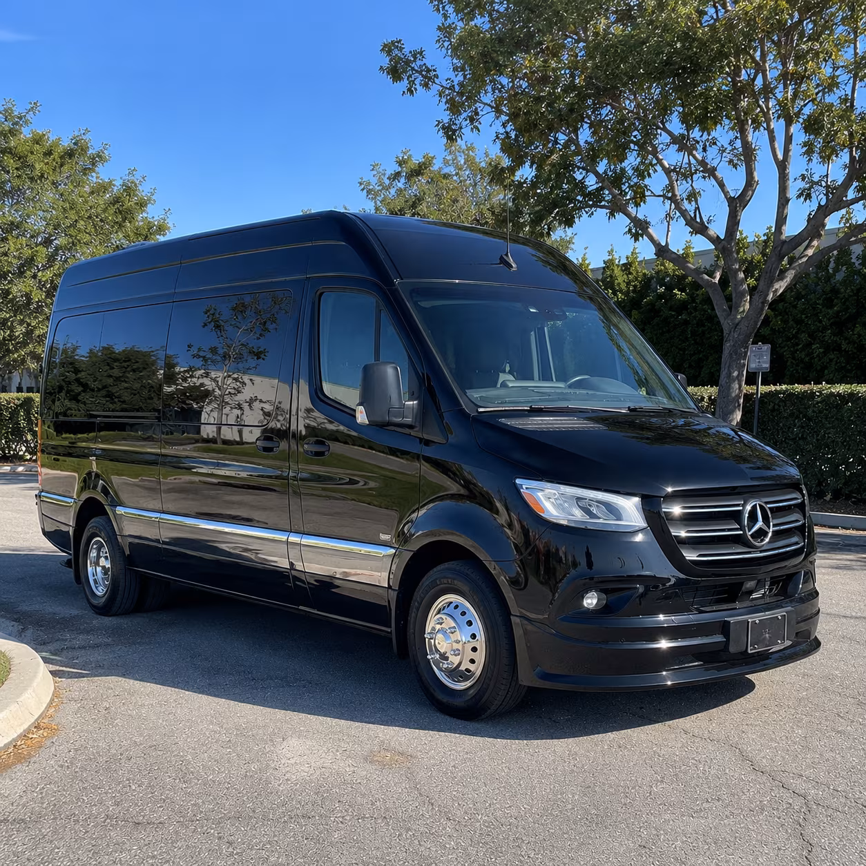 warehouse and distribution center sprinter van shuttles in miramar s industrial corridor